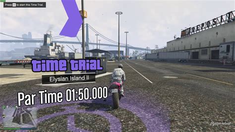 GTA Online Elysian Island II Time Trial YouTube