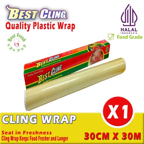 Jual Plastik Cling Best Cling Plastic Wrap Cm X M Plastik