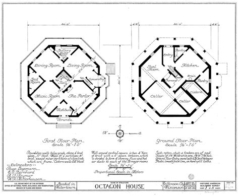 Circular Houses Octagon House Round House Plans House Plans