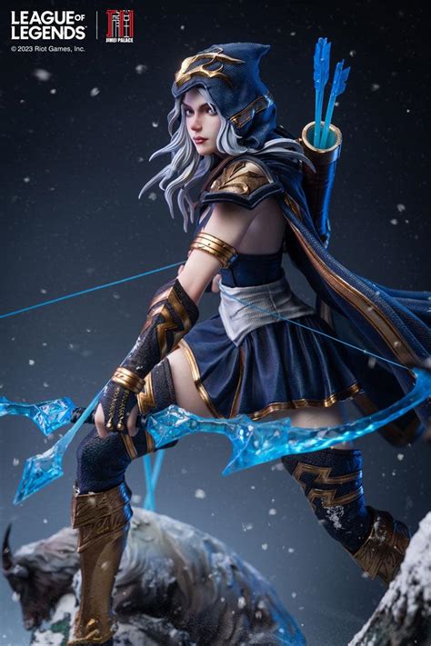 Licensed Ashe League Of Legends Lol Resin Statue Jimei Palace