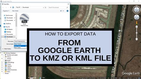 Export Data From Google Earth To KMZ Or KML File YouTube