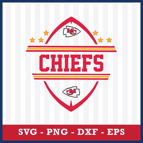 KC Chiefs Footaball Svg, Kansas City Chiefs Svg, NFL Svg, Ep | Inspire ...