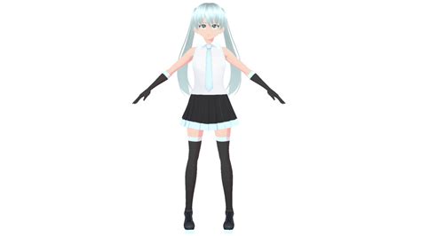 【original】anime Character Idol Fuuka V1 Contain Vrm Assetsdeals Pro