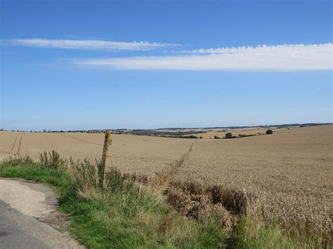 Footpath Through Wheat John Sutton Geograph Britain And Ireland