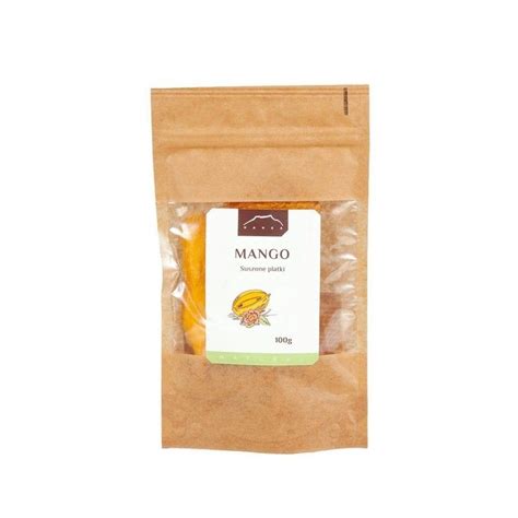 Mango owoc suszony płatki 100g Nanga Nanga Sklep EMPIK