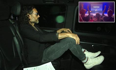 Russell Brand Is Met By Cheers At Sold Out Wembley Gig As He Makes