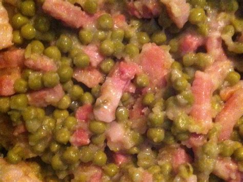 Petits Pois Aux Lardons Recette De Petits Pois Aux Lardons