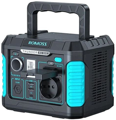 Купити Зарядна станція Romoss RS300 Black Blue 600W ᑀ SAMOKAT org ua