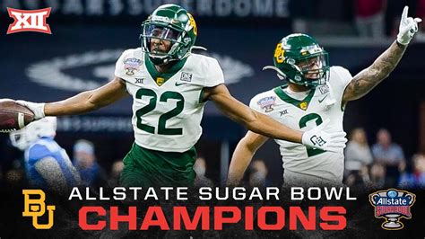 Allstate Sugar Bowl No 7 Baylor Vs No 8 Ole Miss Football Highlights