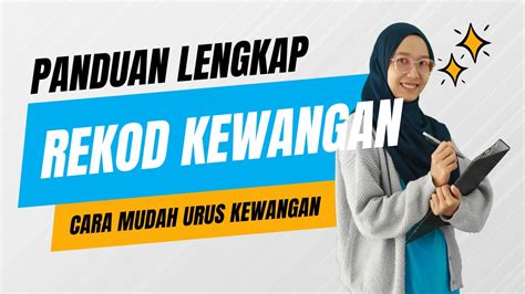 Cara Urus Kewangan Perniagaan Panduan Rekod Kewangan Mudah