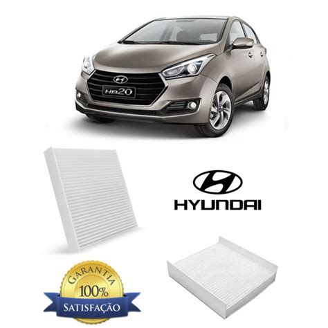 FILTRO DE CABINE AR CONDICIONADO HYUNDAI HB20 HB20S Shopee Brasil