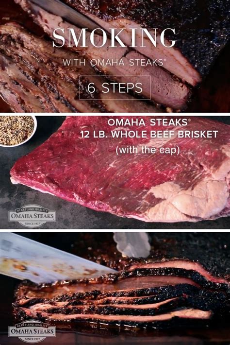 Smoking Bbq Brisket Barbecue Recipes Barbeque Omaha Steaks Bbq