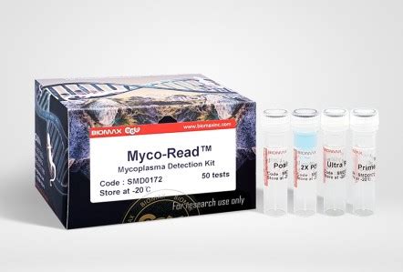 Myco Read Mycoplasma Detection Kit PCR Biomax Ltd