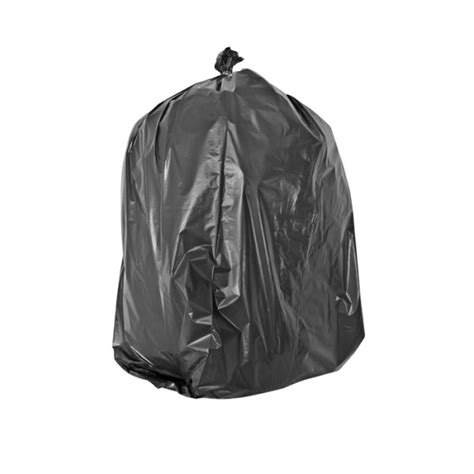 Sac Poubelle L Noir Renforc Avec Lien Nouer Thouy