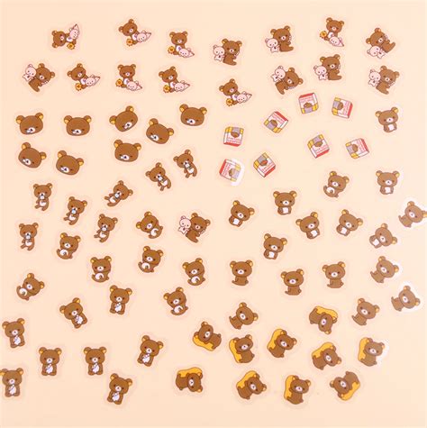 Rilakkuma & Friends Decorative Stickers | Kawaii Pen Shop