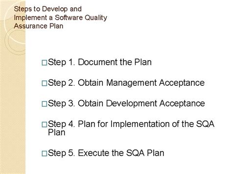 Software Quality Assurance Plan Software Quality Assurance Plan