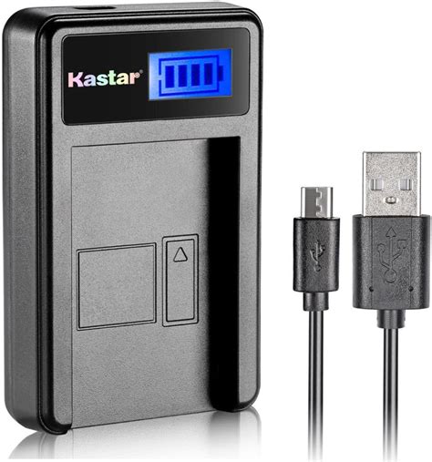 Kastar Lcd Slim Usb Charger For Nb 10l Nb10l And Powershot Sx40 Hs Sx40hs Sx50 Hs