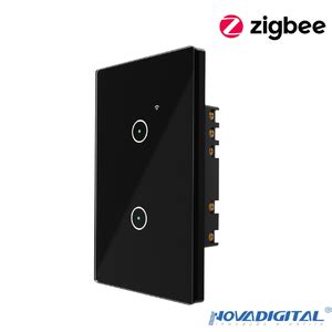 Iinterruptor Inteligente Zigbee Touch Es Novadigital Preto