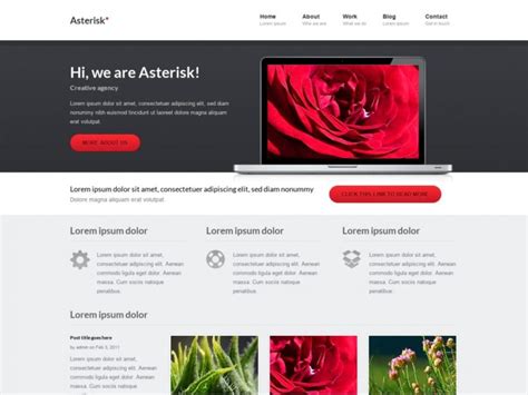 Plantillas Html Css Para Descargar Gratuita Asterisk Plantillas Html