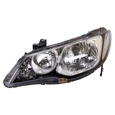 Honda Civic LHS Headlight 06 12 Sedan B D Auto Body Spares