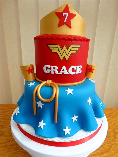 Wonder Woman Themed Cake Xmcx Tortas Cumpleaños Mujer Pasteles Para