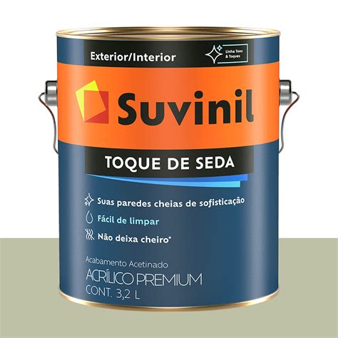 Tinta Acr Lica Acetinada Suvinil Folha Seca L Loja Online Sa Tintas