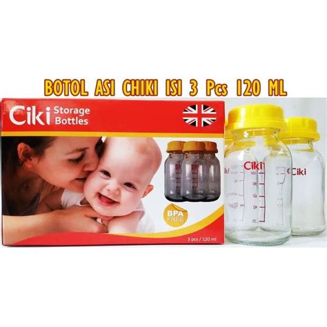 Jual Botol Kaca Asip Ciki Ml Bisa Pakai Dot Untuk Asi Bayi