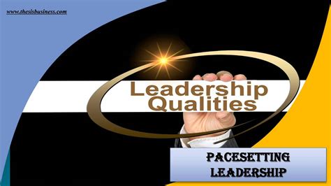 Pacesetting Leadership Style