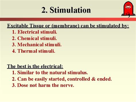 Physiology Of Excitable Tissue L Stimulation Ap