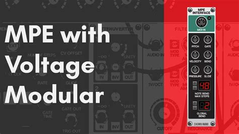 Voltage Modular Tutorial Using MPE YouTube