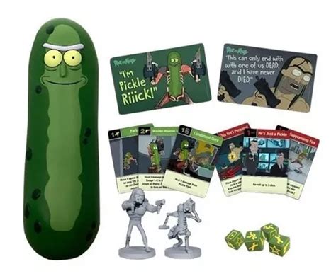 Rick Morty The Pickle Rick Game Juego De Mesa En Ingl S Env O Gratis