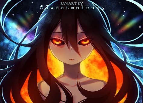 Black Hole Chan By Sweetmeloday On Deviantart Black Hole Anime Art