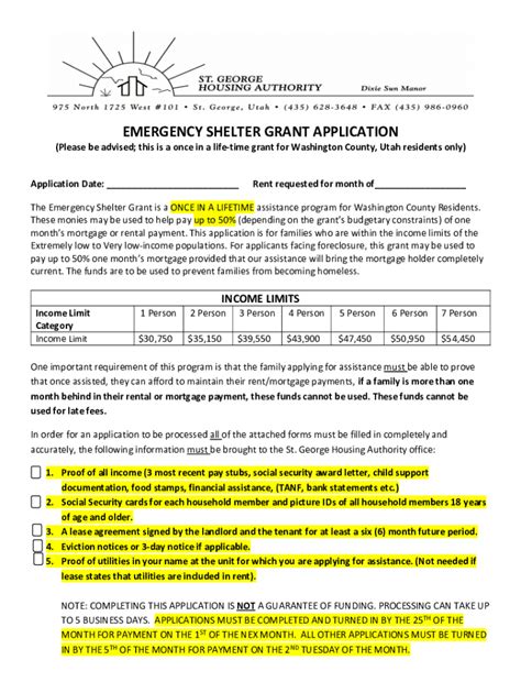 Fillable Online Emergency Rental Assistance Application Fax Email Print Pdffiller