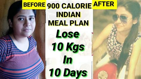 How To Lose Weight Fast 10kg In 10 Days Indian Meal Plan 900