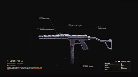 Slasher Cod Warzone And Black Ops Cold War Weapon Blueprint Call Of