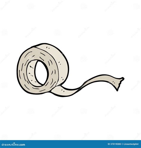 Cartoon Tape Vector Illustration | CartoonDealer.com #37019088