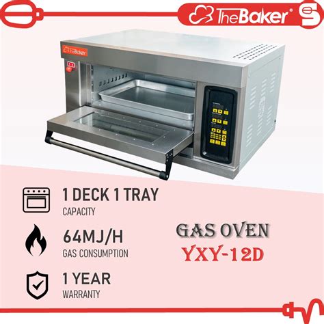 The Baker Gas Oven Yxy D Deck Tray Single Layer Digital Control