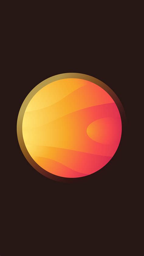 1080x1920 Sun Planet Artist Minimalism Minimalist Hd 5k For