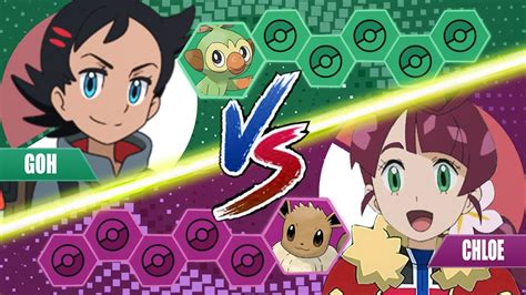 Pokemon Battle Alternate World Goh Vs Champion Chloe Youtube