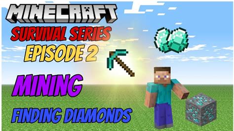 I Find Diamonds Minecraft Survival Series Malayalam Ministrum Gaming🔥🔥 Youtube