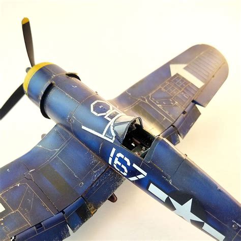 F4U-1D in 1:48 Scale, Pro Built Model With Diorama - Etsy