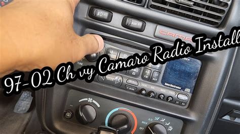 97 02 Chevy Camaro Pontiac Radio Installation Quick Easy Youtube