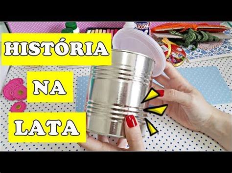 Diy Em Eva Hist Ria Na Lata A Cigarra E A Formiga Youtube