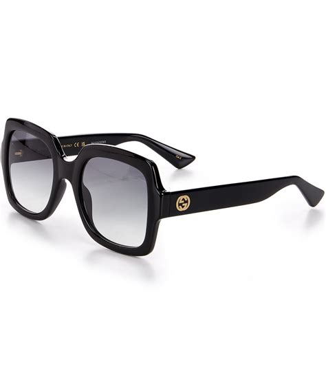 Gucci Womens Gg1337s 54mm Square Sunglasses Dillards