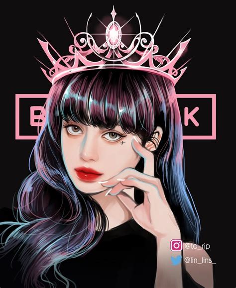 토립 On Twitter Lisa Blackpink Wallpaper Blackpink Poster Black Pink