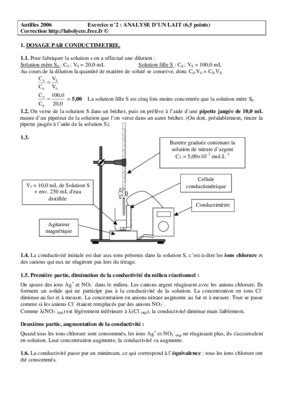 Compte rendu du TP de chimie n9 Les dosages rédox