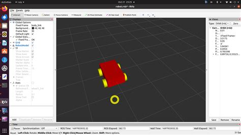 Tutorial On How To Create URDF File And Model Of 4 Wheeled Mobile Robot