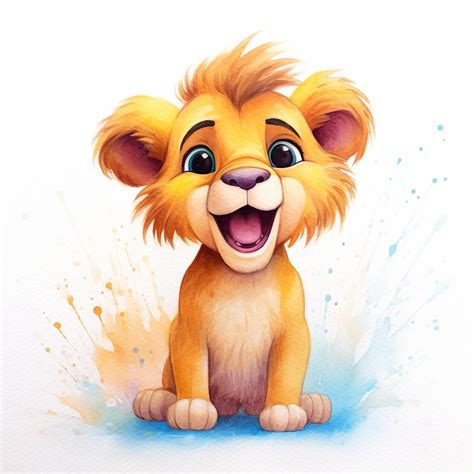 Lion King Baby Simba Drawing