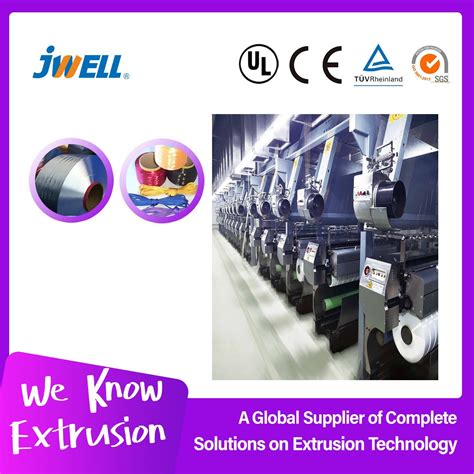 Jwell Composed POY Continuous Melt Cpf Spinning Fiber Extrusion Machine