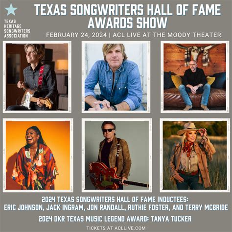 Texas Songwriters Hall Of Fame Awards Show